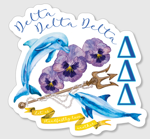 Tri Delta Sticker