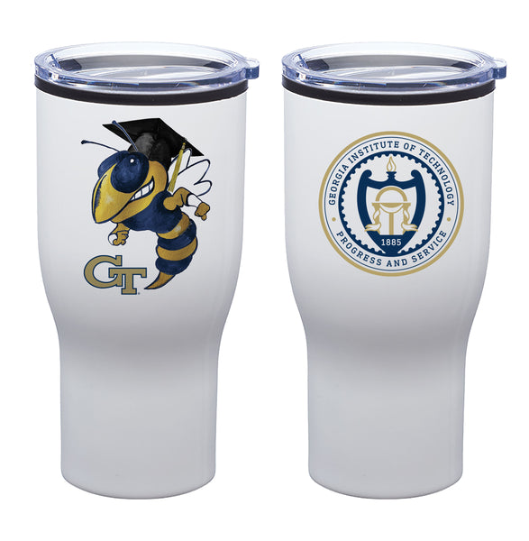 Georgia Tech Buzz Graduate 30z Tumbler