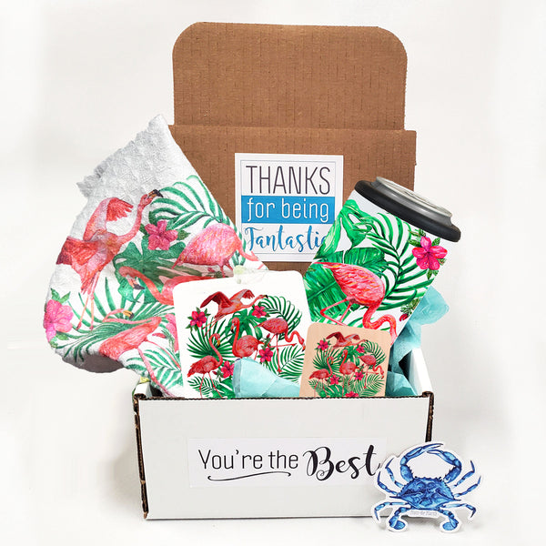 Flamingos Gift Box!