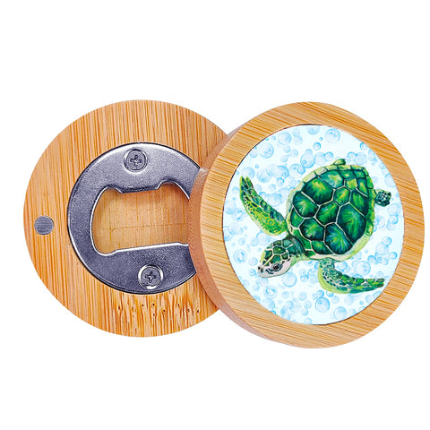 Turtle Bottle Opener Magnets