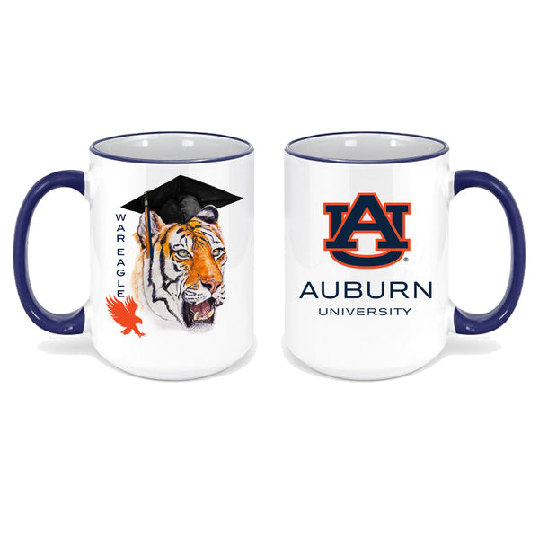 Auburn University Aubie the Tiger Graduate Mug