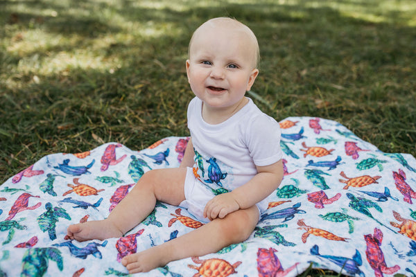 Sea Turtles Plush Fleece Blanket