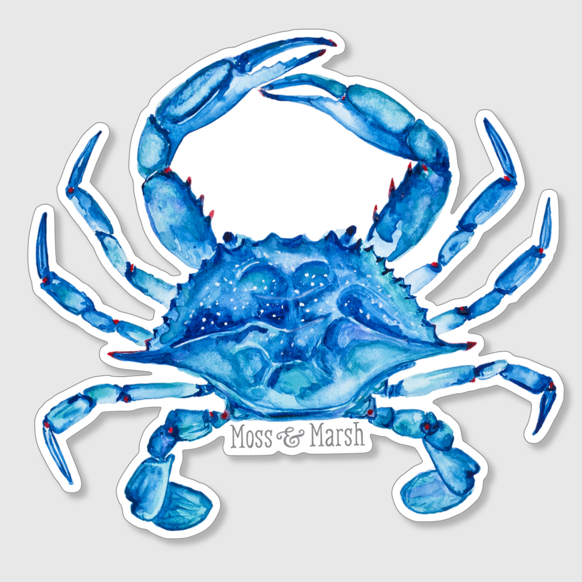 South Carolina Crab Sticker