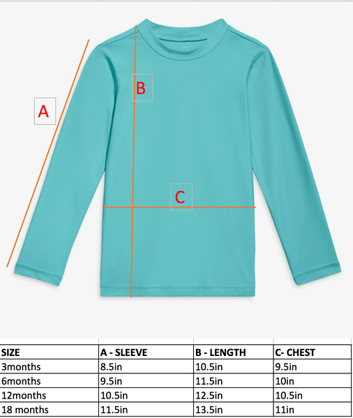 Fish UV Shirt - Baby