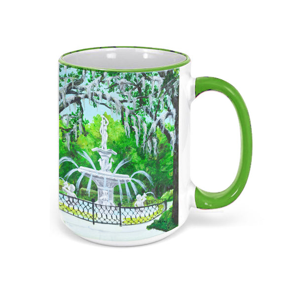 Forsyth Fountain Mug 15oz - Ceramic