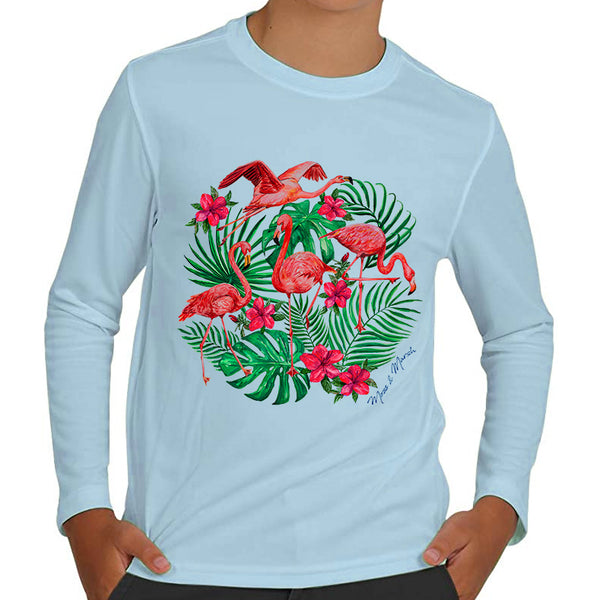 Flamingo UV Shirt - Kids