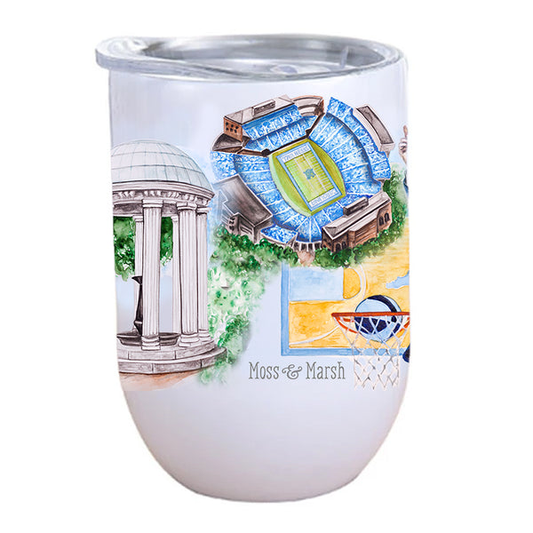 Carolina Wine/Coffee Tumbler