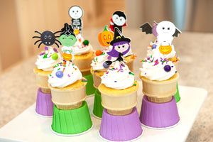 Spooky (Easy) Baking: Cone Cakes!