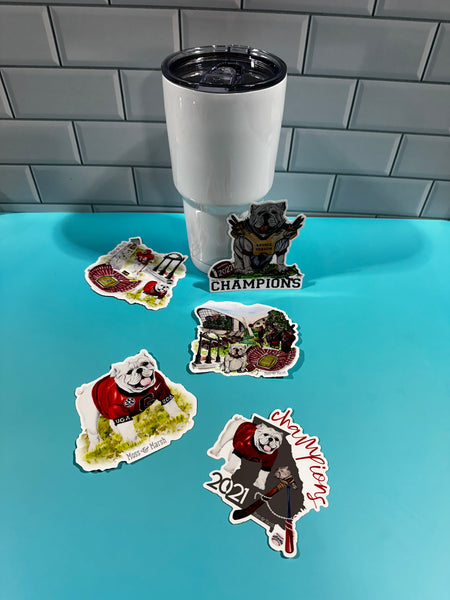 DIY Sticker Tumbler