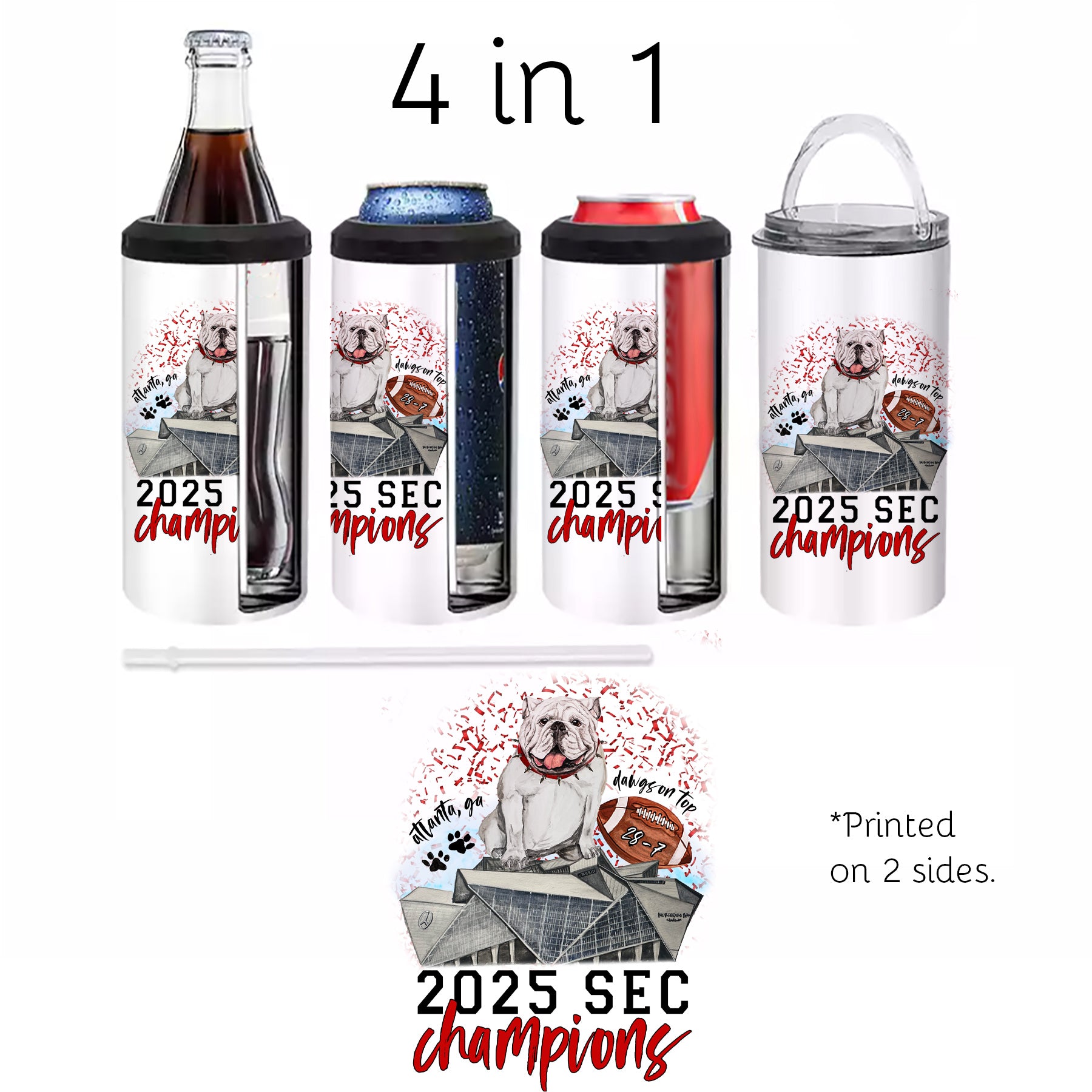 2025 Champs Tumbler & Can Cooler