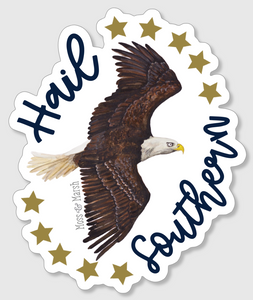 Georgia Southern University Sticker - Hail Southern Sticker