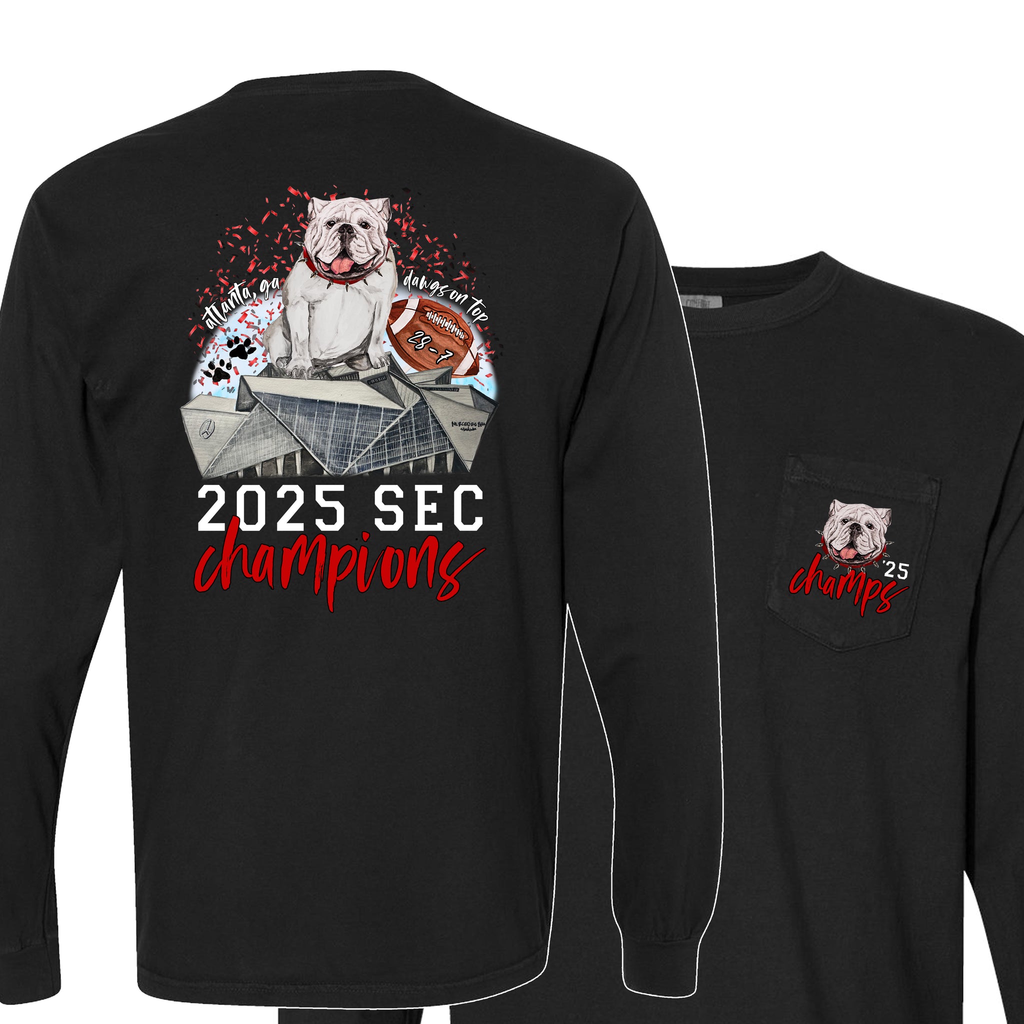 2025 Champions Pocket Long Sleeve T-shirt (PREORDER)