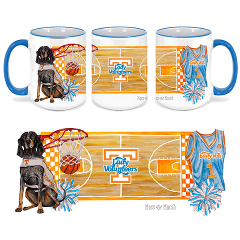 University of Tennessee Lady Volunteers Basketball Coffee Tea Mug