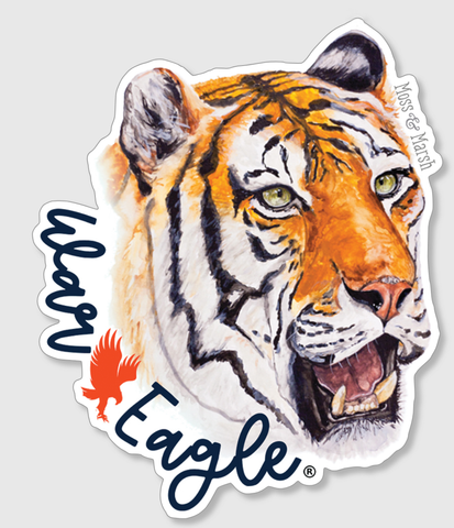 Auburn University Tiger Sticker