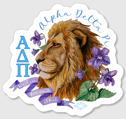 Alpha Delta Pi Sticker