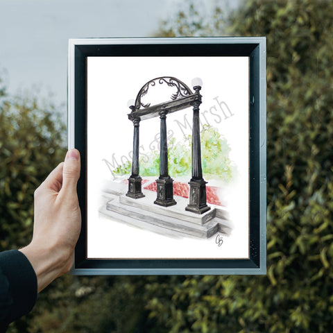 Arches Watercolor Painting Prints