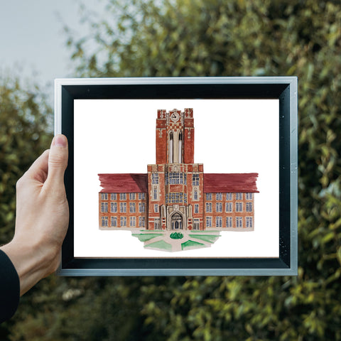Ayres Hall University of Tennessee Print