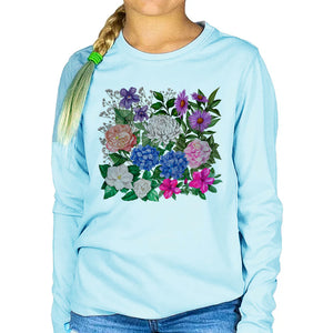 Floral UV Shirt - Kids