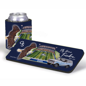 Freedom Tribute GSU Slap Koozie