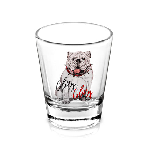 Glory Glory Shot Glass