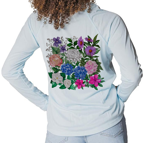 Floral UV Shirt - Adult