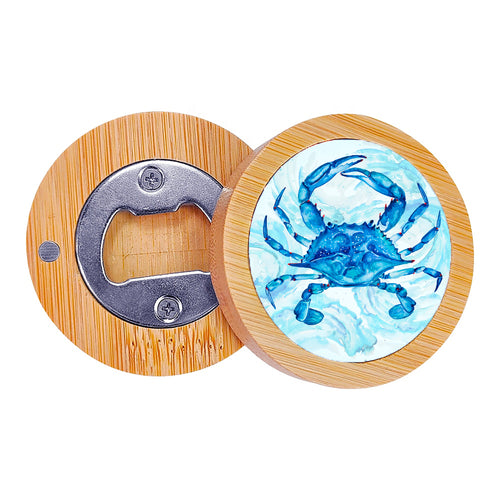 Crab Bottle Opener Magnets
