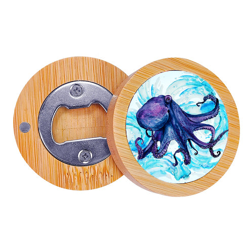 Octopus Bottle Opener Magnets
