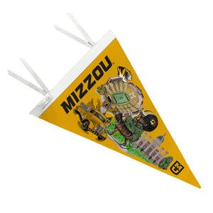 University of Missouri Pennant Flag