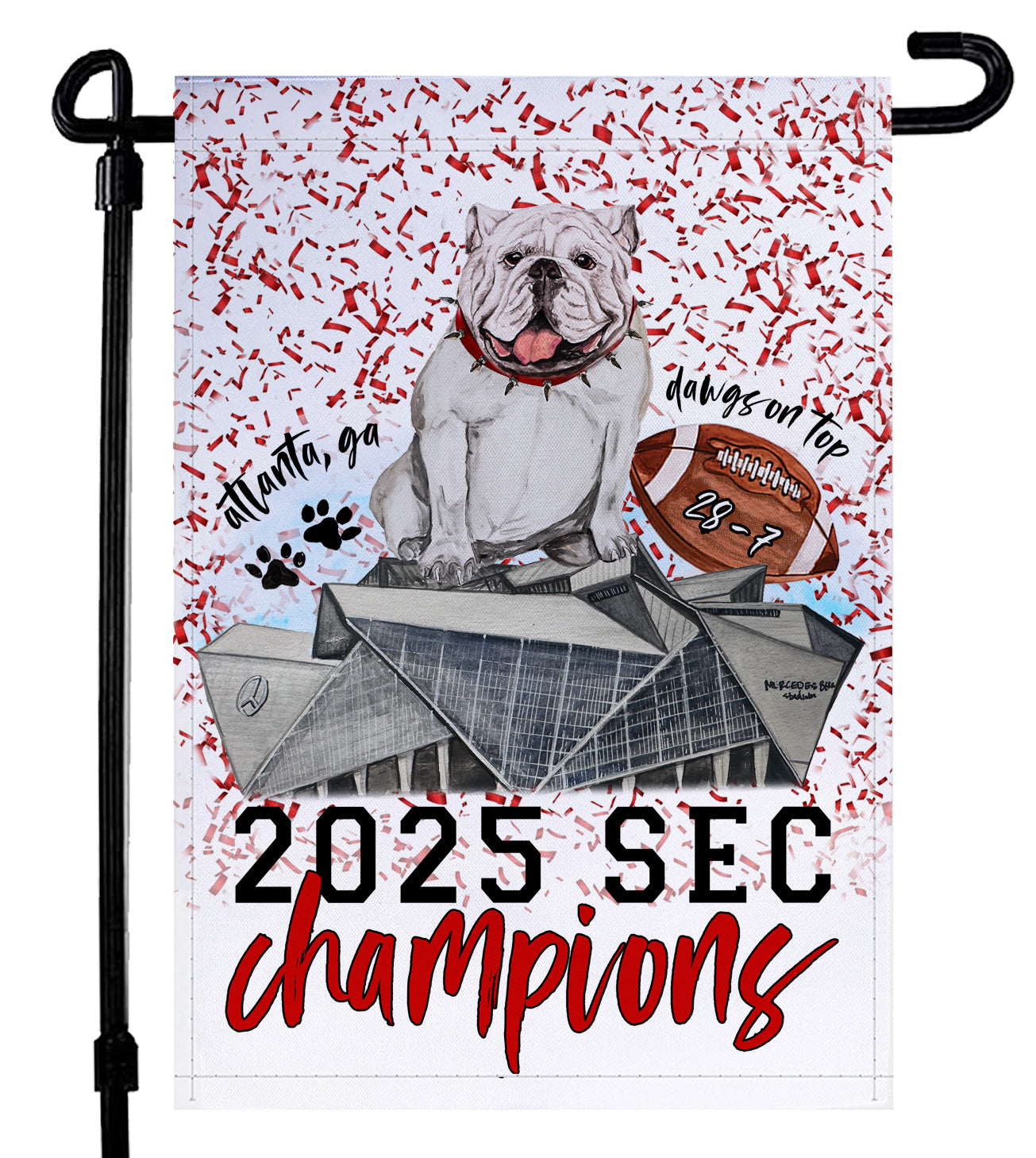 2025 Champions Garden Flag