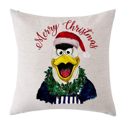 Santa Gus Watercolor GSU Pillow