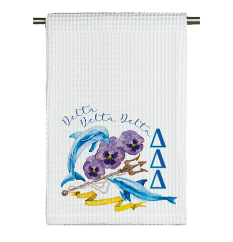 Tri Delta Microfiber Tea Towel