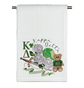 Kappa Delta Microfiber Tea Towel