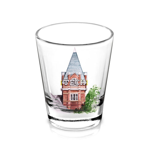 Georgia Tech Tower Shot Glass