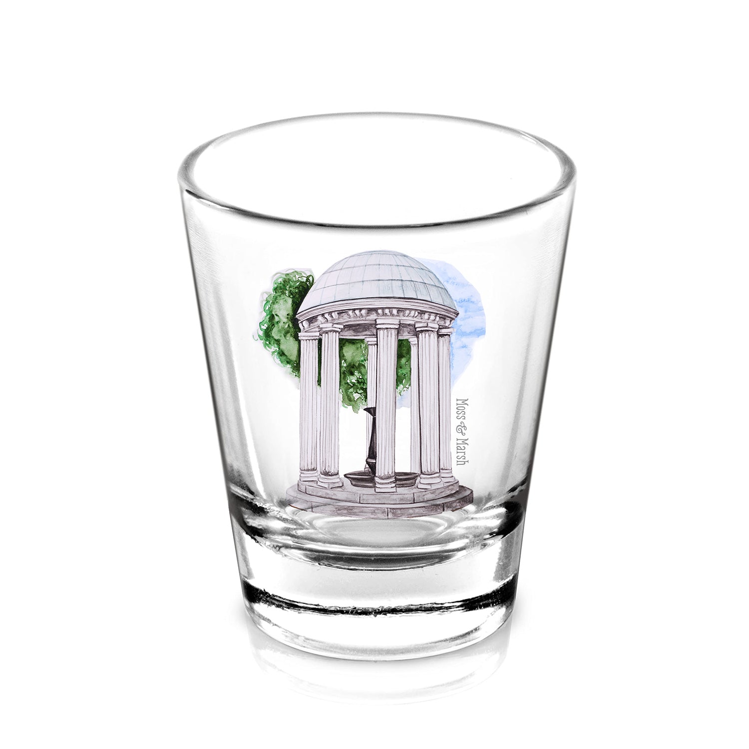 University of North Carolina Well Shot Glass