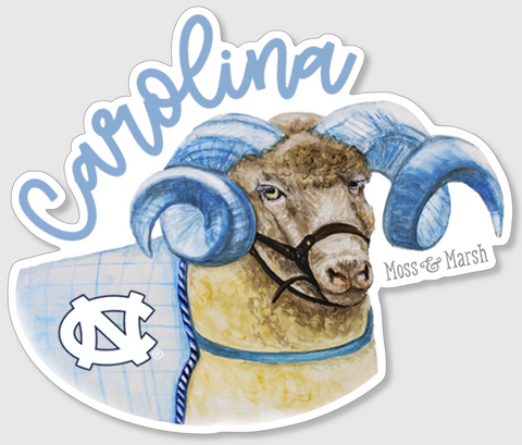 University of North Carolina Sticker