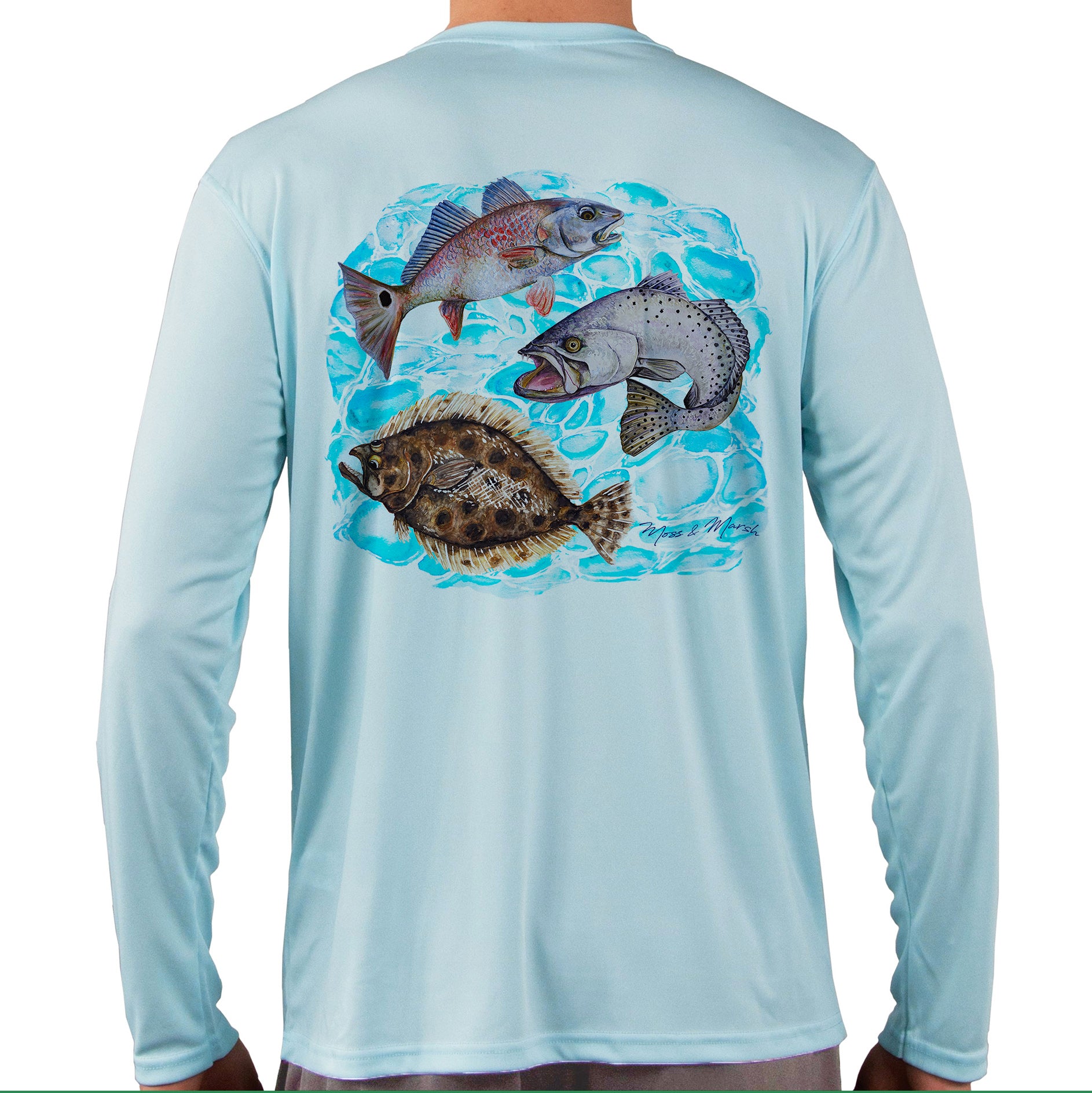 Fish UV Shirt - Adult – Moss & Marsh