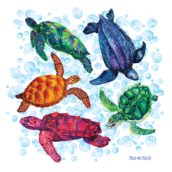 Sea Turtles UV Shirt - Adult