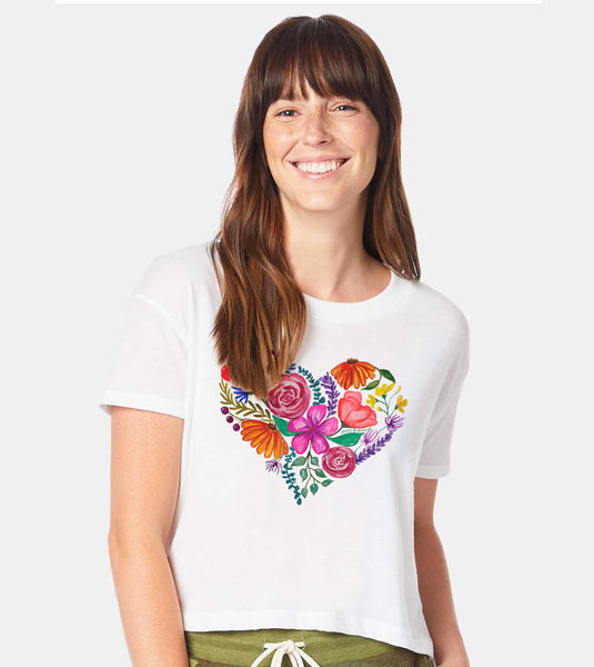 Spread the Love T - Slouchy or Cropped