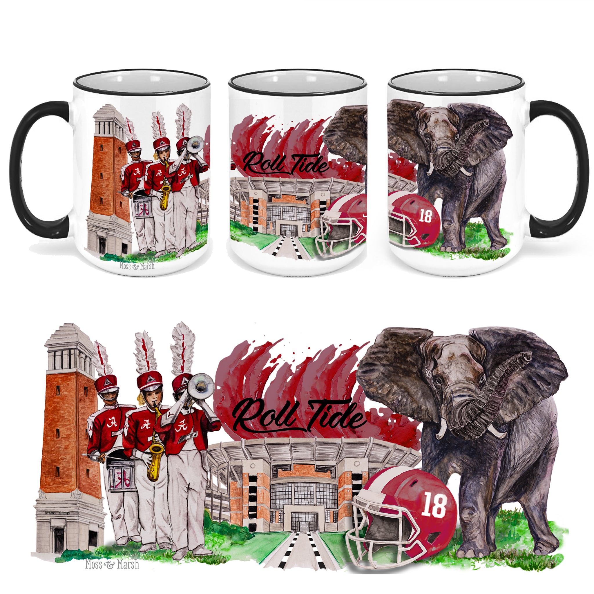University of Alabama Coffee Tea Mug – Moss & Marsh