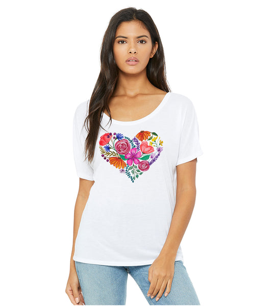 Spread the Love T - Slouchy or Cropped